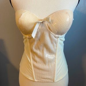 Tarea Women’s Ivory Corset Bustier 36C